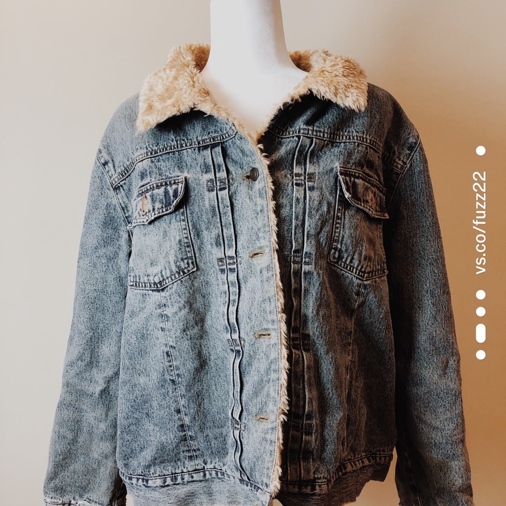 Distressed Denim Jacket